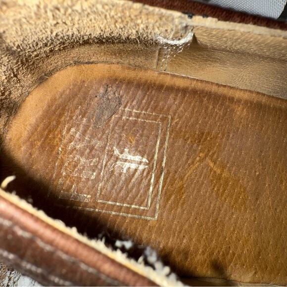 Frye Brown Leather Oxford Shoes Men’s 8.5 - Picture 3 of 9